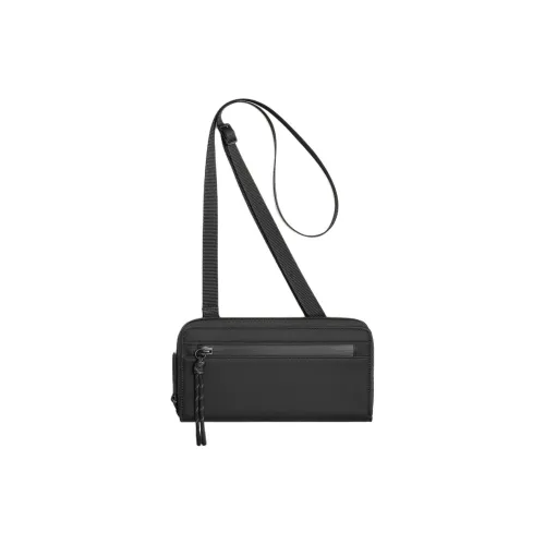 ZARA Полиуретан Сумка через плечо Мужская Черная