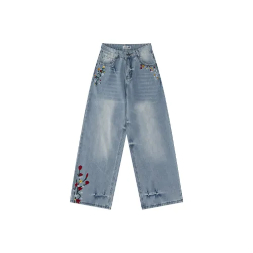 BEAR UNION Blue Women's Jeans BEAR UNION Синий Женские Джинсы