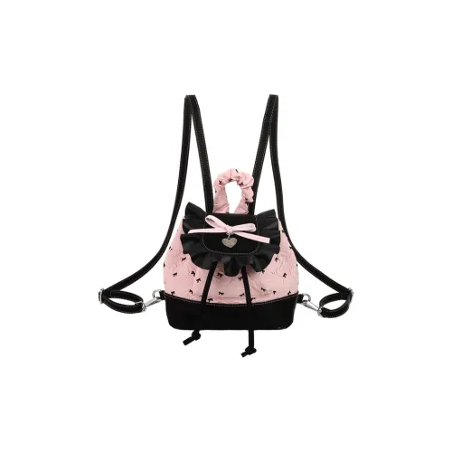 WHERE WHAT WHO Холст Рюкзак Стандартный Женский Многоцветный