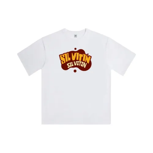 SIL VITIN Белый Унисекс T-рубашки