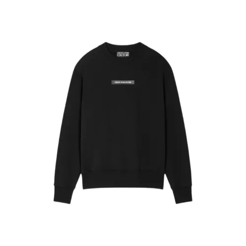 VERSACE Мужские черные свитшоты