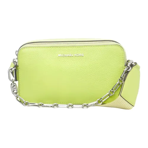 MICHAEL KORS Jet Set Каменная кожа Camera Сумка Сумка через плечо Маленькая Женская Зеленая