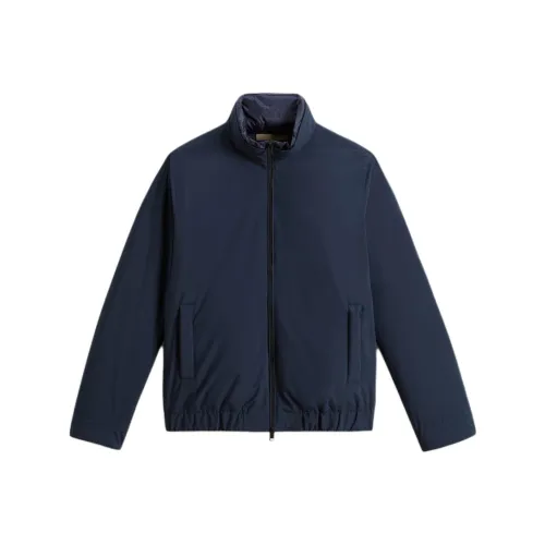 WOOLRICH Синий Мужской Пуховик