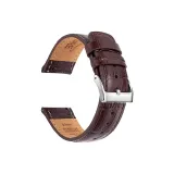 Коричневый бамбук с текстурой [Серебряная булавка]