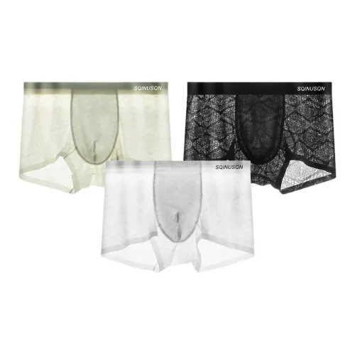 SHIQINUO Мужские боксер-шорты