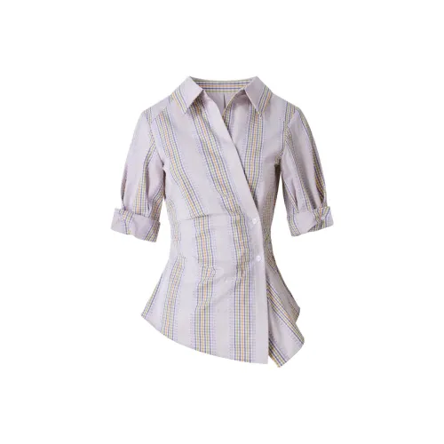 UENA Фиолетовые Рубашки с Пятном для Женщин