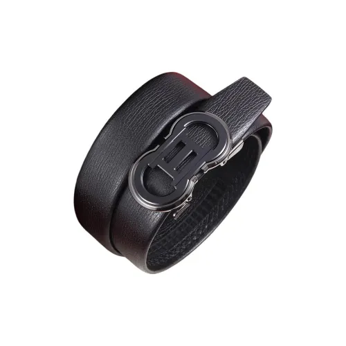 Devanro Ремни из натуральной коровьей кожи мужские 3,4 см