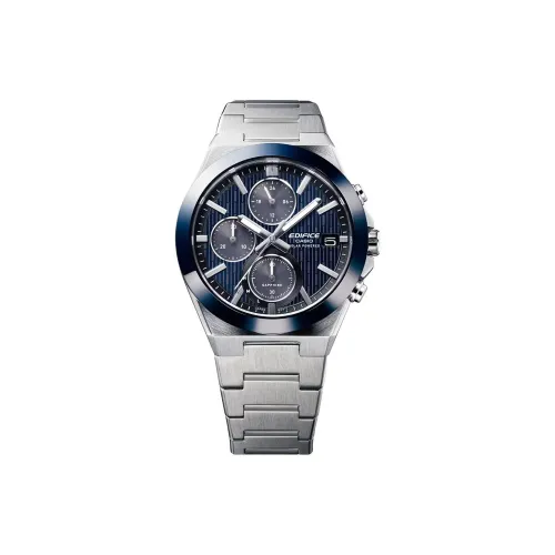 CASIO G SHOCK Collection Солнечный Кварцевый Механизм Нержавеющая Сталь Ремешок Часы Унисекс Синий Циферблат