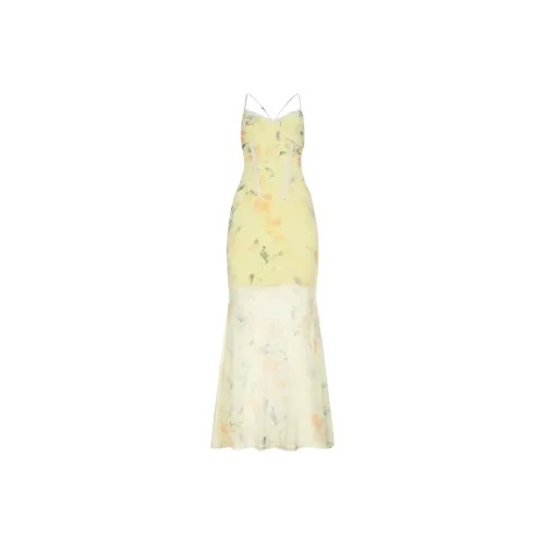 AFGGD Желтый Женские Слиплатья