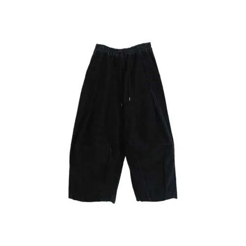 LOWEAR Черные Женские Повседневные Штаны