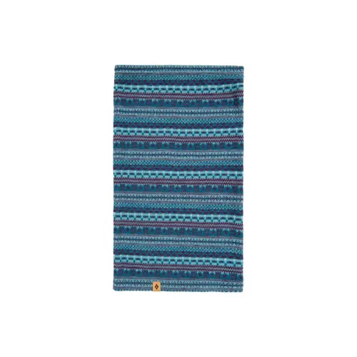 MONTBELL Шарфы из мериносовой шерсти Унисекс Синий Зеленый