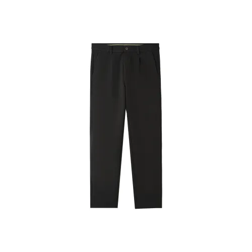 HLA Черные полосы P0 Мужские Повседневные Брюки