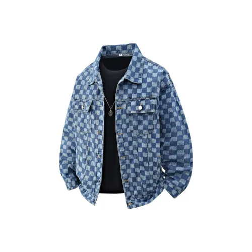 HKRXEC Мужские Джинсовые Куртки