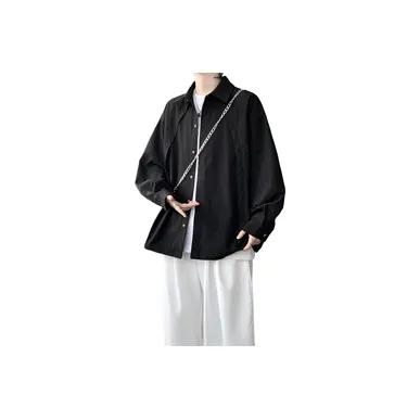 YOFVV Рубашка Пальто Для Мужчин Унисекс