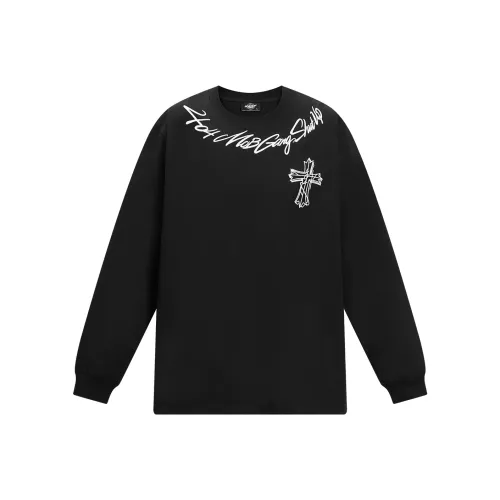 404MOB GANG Черный Унисекс T-рубашки