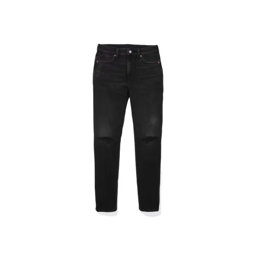 AMERICAN EAGLE Черные Женские Джинсы