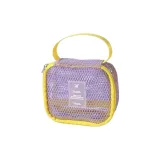 Дофаминовая одежда, макияж, сумка - фиолетовый