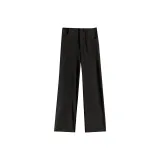 Чёрный Серый [Длинный] С флисовой подкладкой