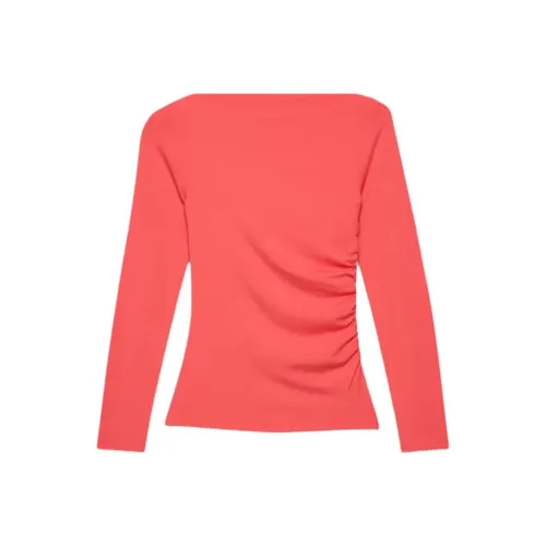 Aritzia Вишнево-красный/Вишнево-красный Женские T-рубашки