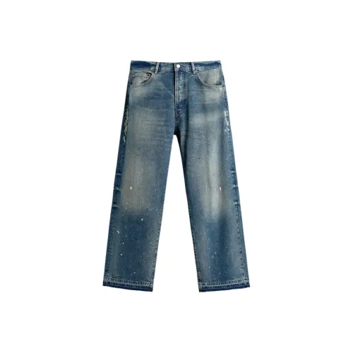 ZARA Light Blue Men's Jeans ZARA Светло-голубые мужские джинсы