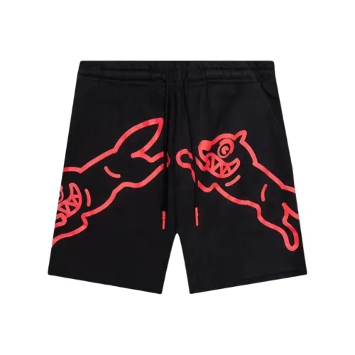 Мороженое Черный Унисекс Повседневные шорты