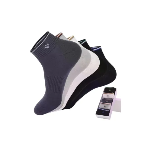 MAXDAVID BJG1286 Смешанные цвета, 5 пар, мужские носки