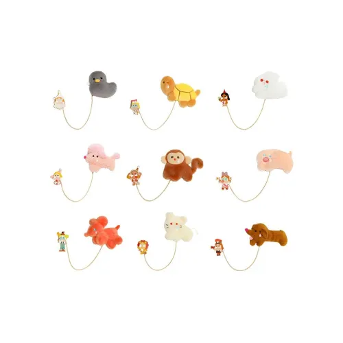 POP MART Коллаборация Edition POP MART Коллаборация Edition CRYBABY Кукла CRYBABY Tour Collection Значки