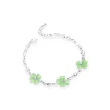 Шепот Браслет с четырехлистным клевером