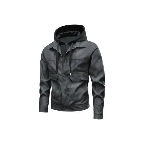 BUSINE; Мужские кожаные куртки