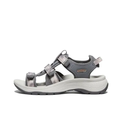 KEEN Astoria West Пляжные сандалии Женские Серый
