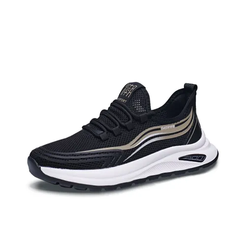 SENJIALUO Износостойкий Легкий Дышащий и Нескользящий. Низкий Топ Повседневный Мужской