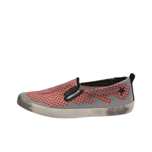 Golden Goose Мужские повседневные туфли Low Top Оранжевый Красный Мужской