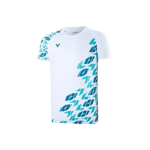 Victor Отбеленный Унисекс Бадминтонные Джерси