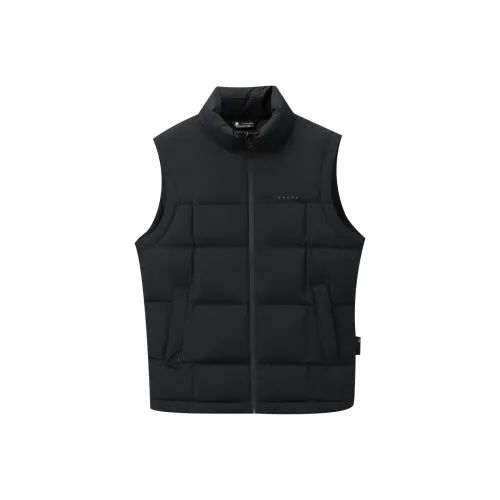 HLA Черный 06 Мужской Пуховый жилет