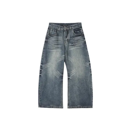 ESSEDANCES Темно-синий Унисекс Джинсы