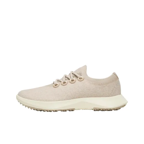 Allbirds Wool Dasher 2 Кэжуал Низкий Топ Бежевый Желтый Кремовый Pebble Желтый Подкладочная ткань Женские