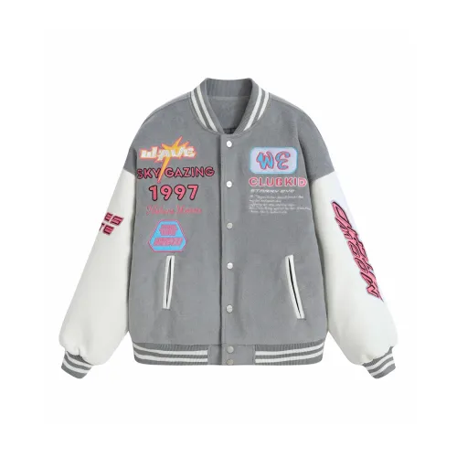 WHELVE Серый Унисекс Бейсбольные Джерси