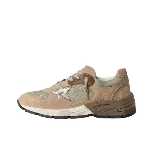 Golden Goose Dad Star Low Top Повседневная обувь Женская Бежевая