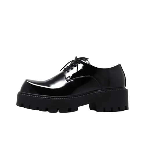 Lanza Повседневные кожаные туфли Мужские Черные