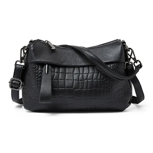 Old Man's Head Коровья кожа с синтетической кожей сумка на плечо стандартная женская многоцветная