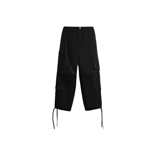 ZARA Year of the Dragon Limited Series Черные Мужские Повседневные Штаны