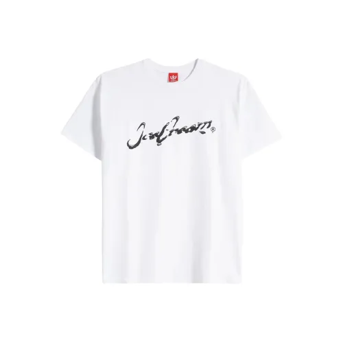 Мороженое Белый Унисекс T-рубашки