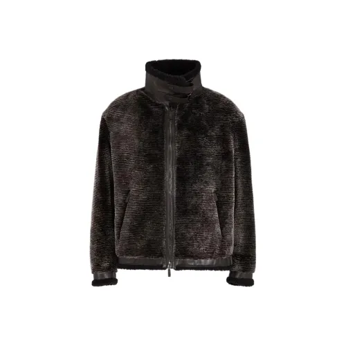 GIORGIO ARMANI Коричневый Мужской Товары из меха