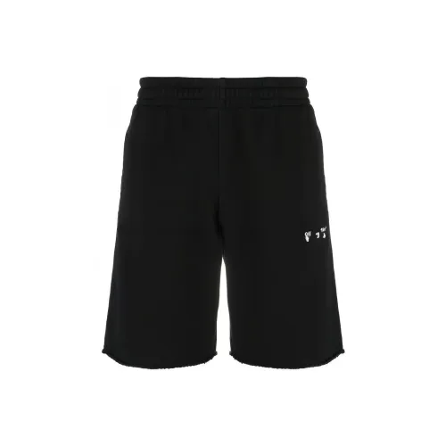 Off Белый SS21 Черный Мужские Повседневные Шорты
