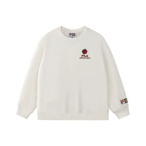 FILA FUSION Толстовка Унисекс Кокосовое молоко Белый