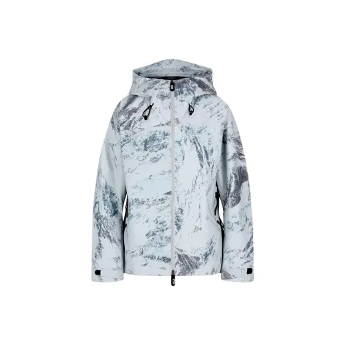 GIORGIO ARMANI Многоцветный Женская лыжная куртка