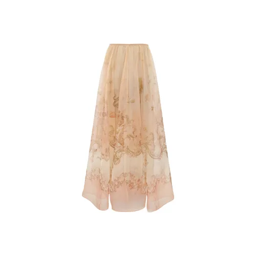 Zimmermann FW25 Повседневный Длинный Юбка Женские