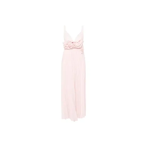 PAROSH SS24 Sleeveless Dress Women's Pink PAROSH SS24 Без рукавов Платье Женское Розовый