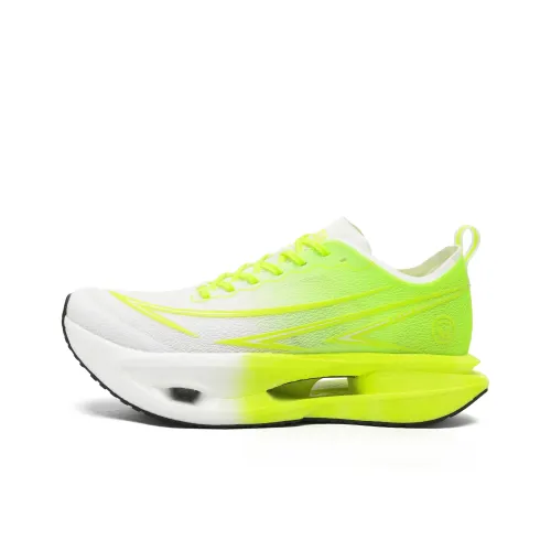 ZASK Беговые кроссовки Low Top Flying Неоновый зеленый Унисекс