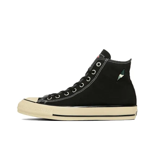 Jurassic Парк x Конверс All Star Aged High Топ Кеды Унисекс Черный